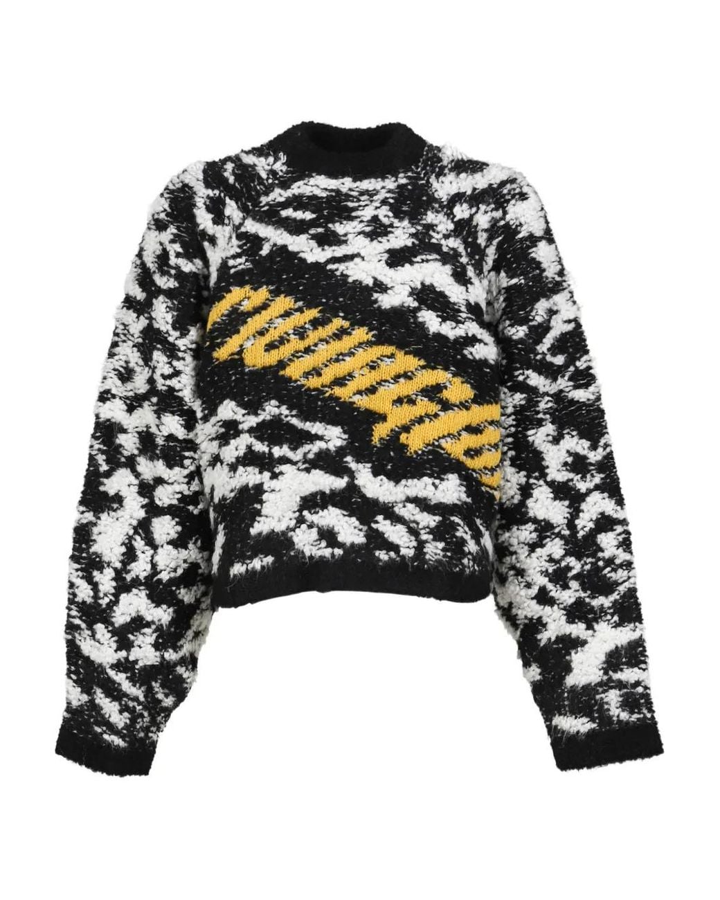 RRR123 Black Logo-Embroidered Sweater for men