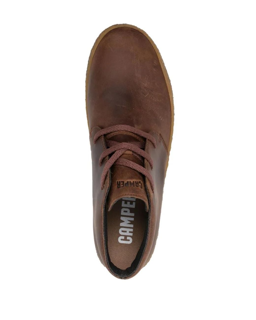 Camper Brown Peu Terreno Ankle Boots for men