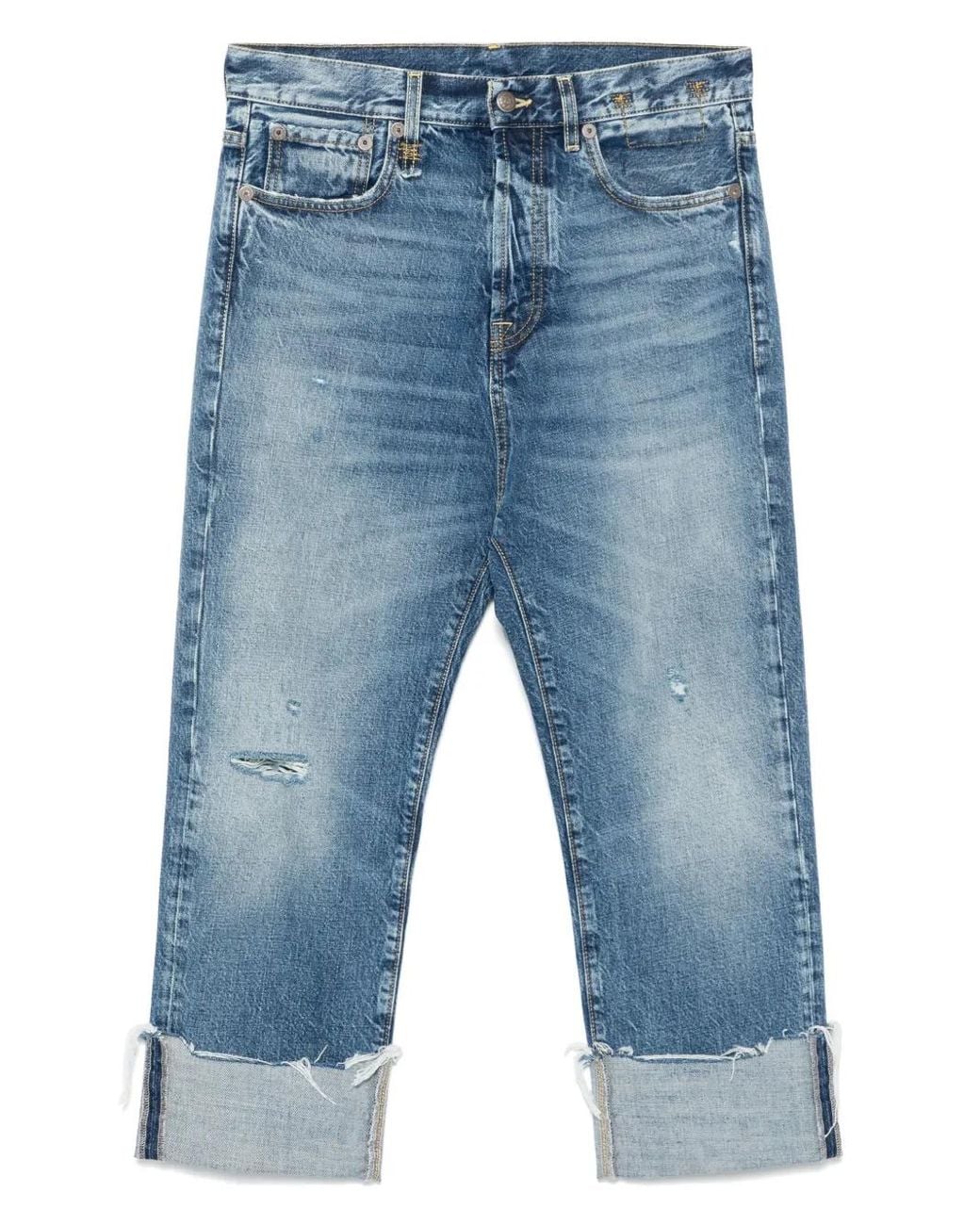 Vaqueros Fluidos R13 de color Blue