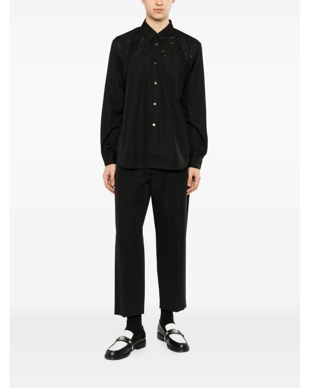 Comme des Garçons Black Chest-Pocket Shirt for men