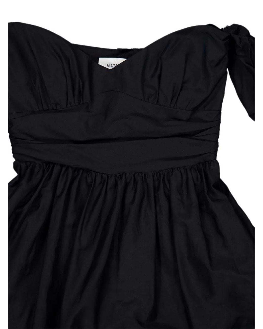 Matteau Off-Shoulder Mini-Jurk in het Black