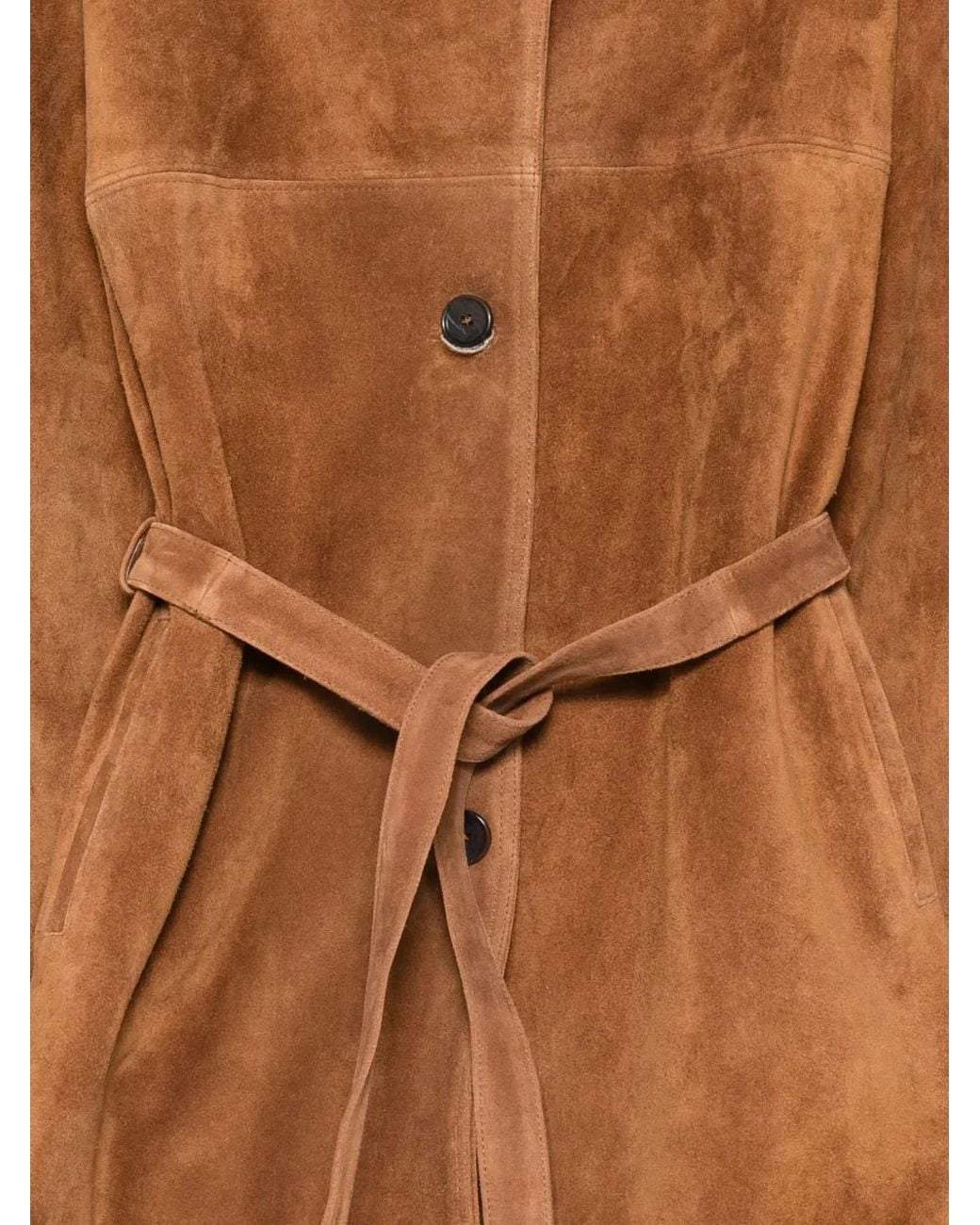 Arma Brown Cressida Suede Jacket