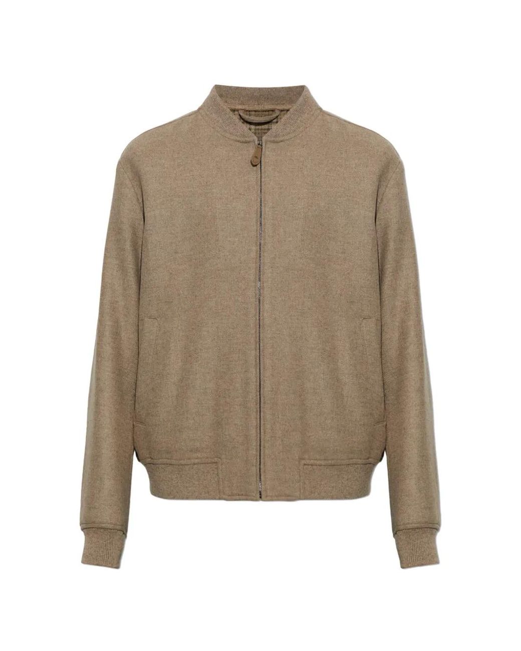 Etro Natural Veste Bomber À Fermeture Zippée for men