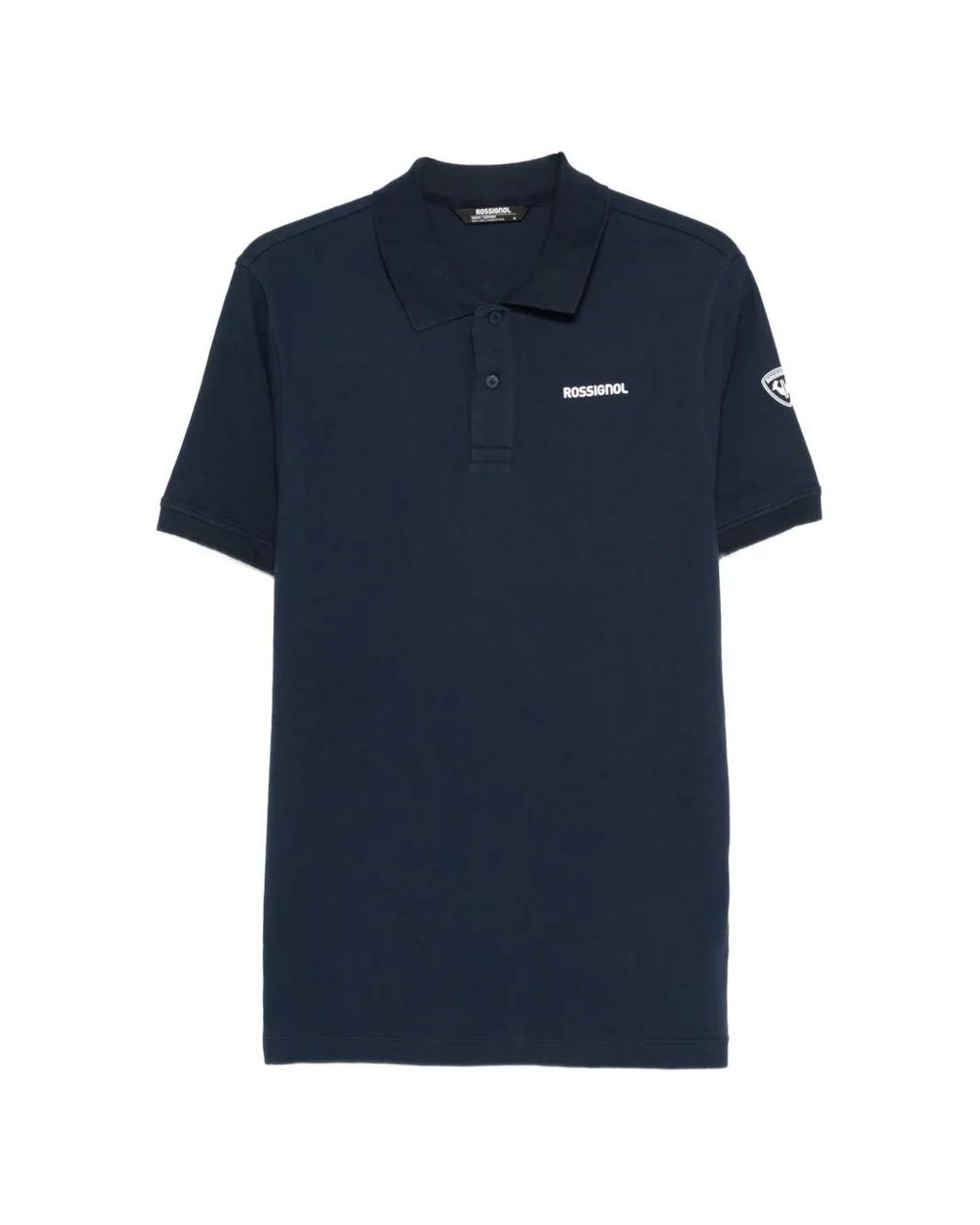 Rossignol Blue Logo-Detail Polo Shirt for men