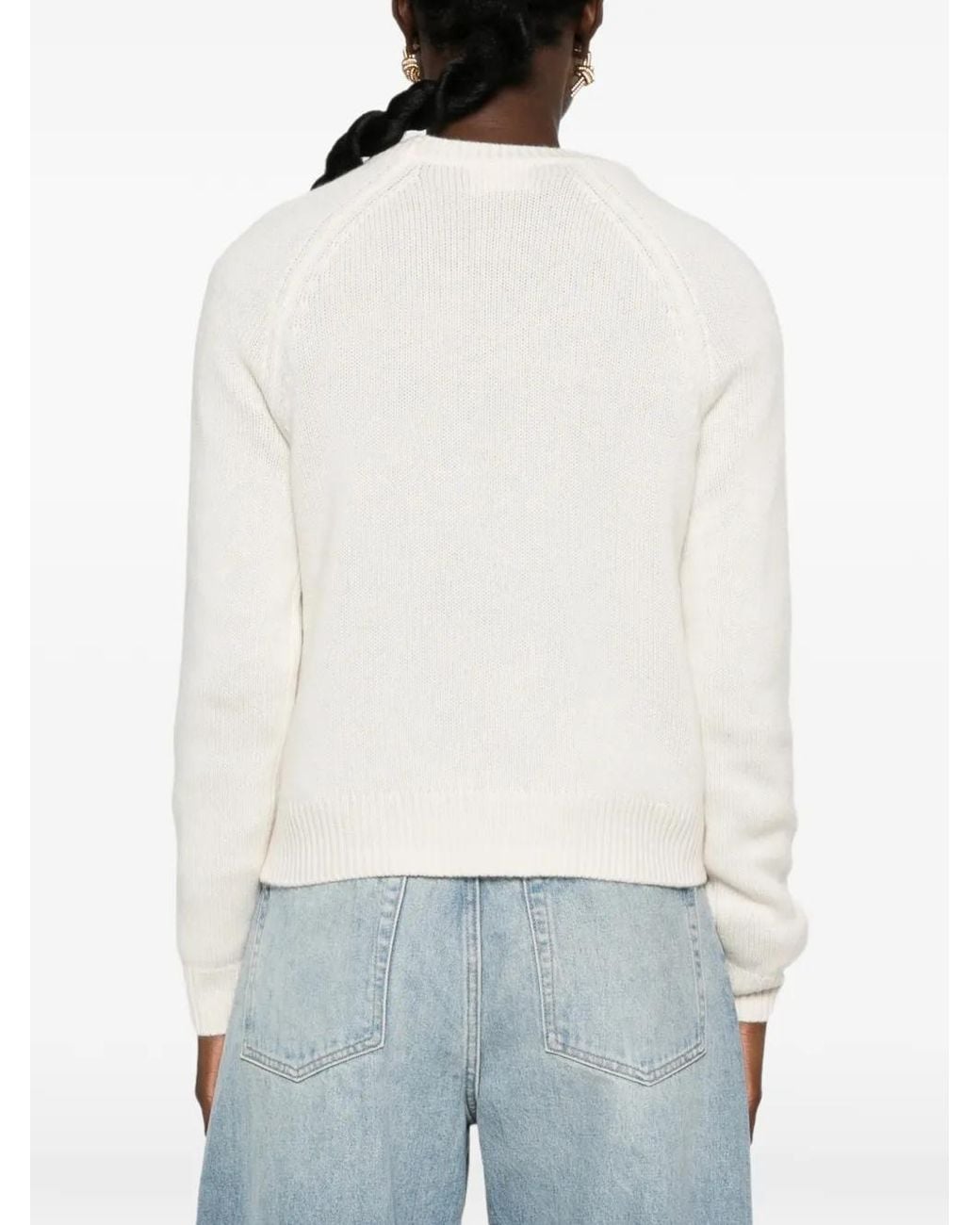 Pull À Manches Raglan From Future en coloris White