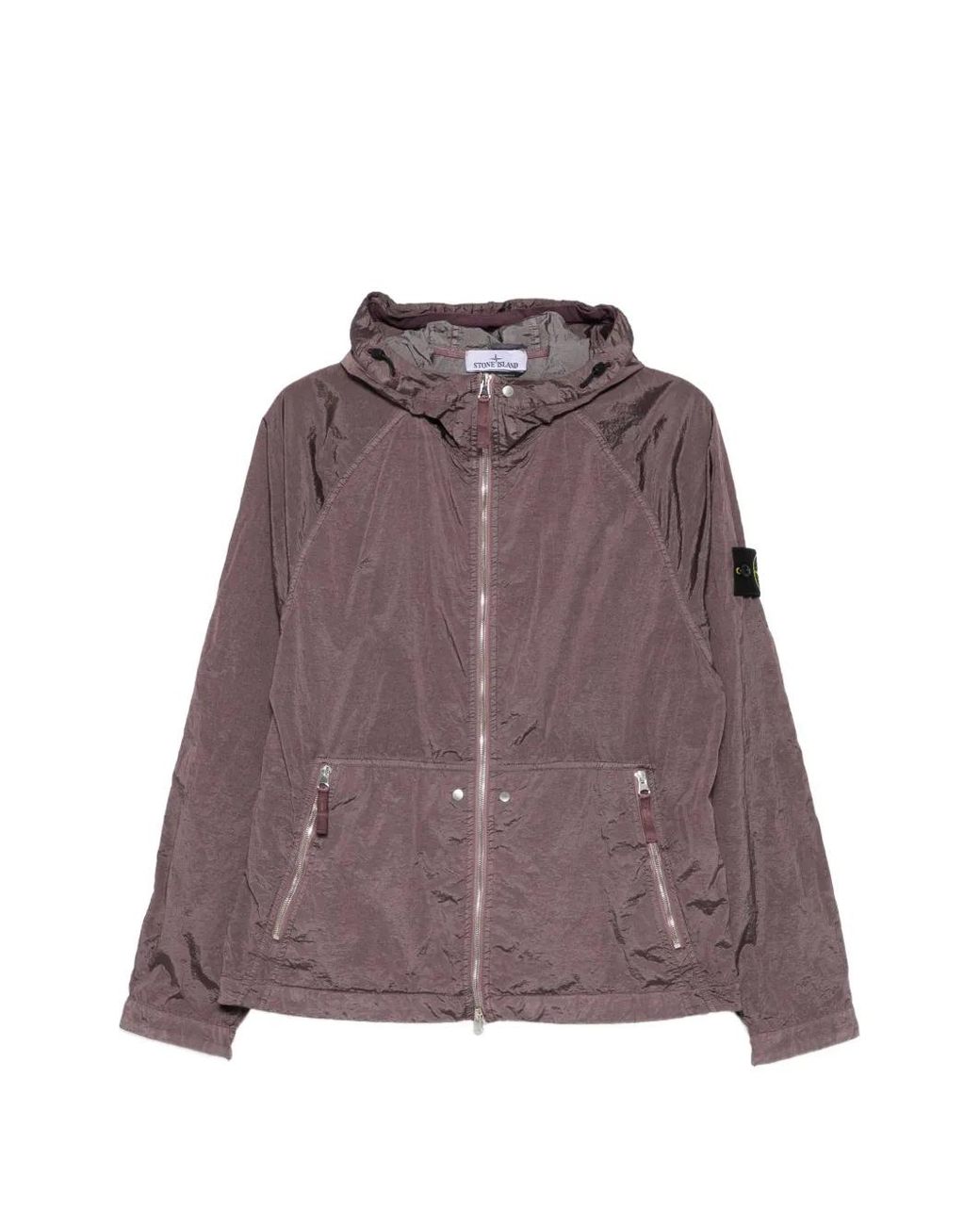 Stone Island Purple 4100119 Nylon Metal Watro-Tc for men