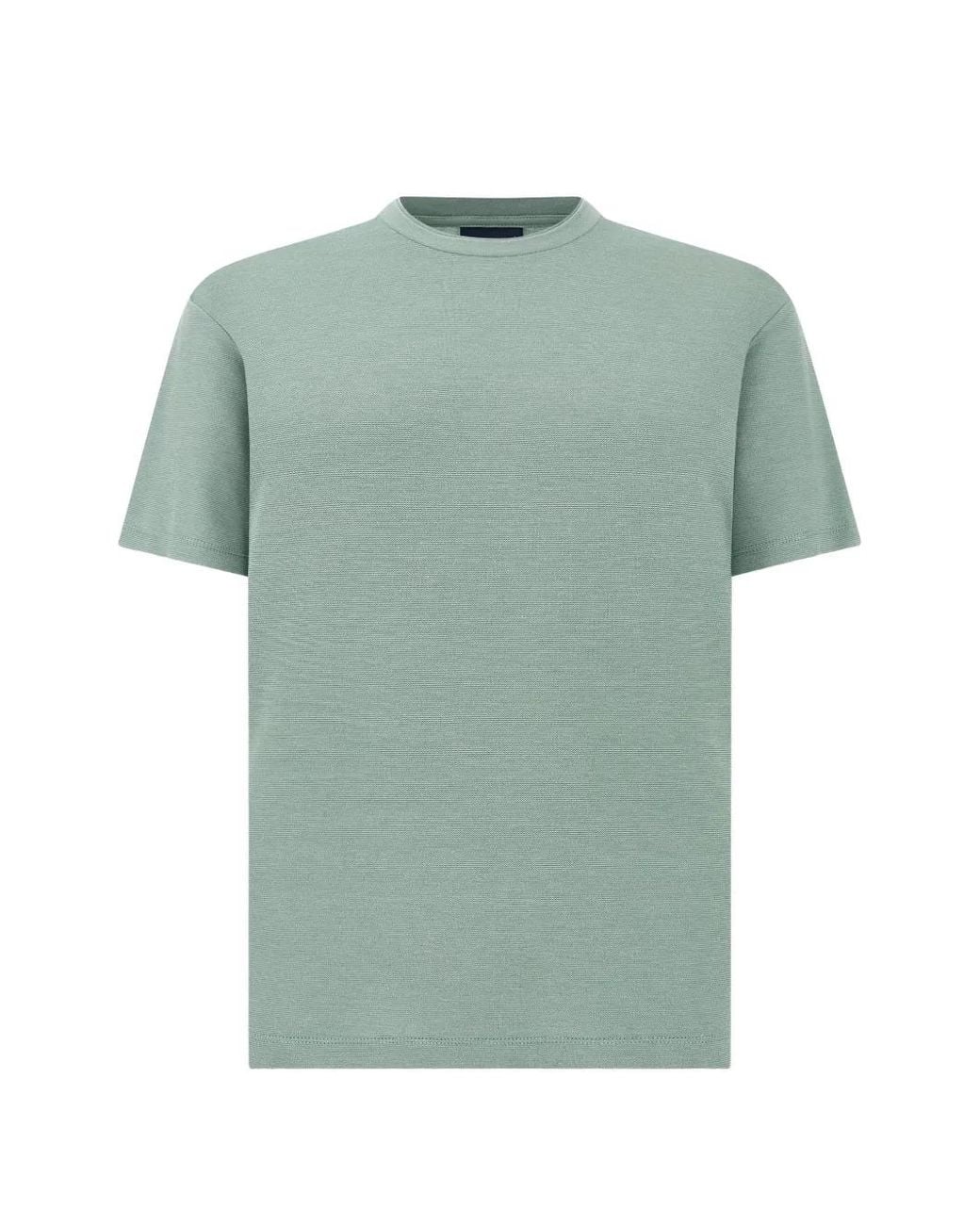 Paul & Shark Green X-Soft Interlock-Knit T-Shirt for men