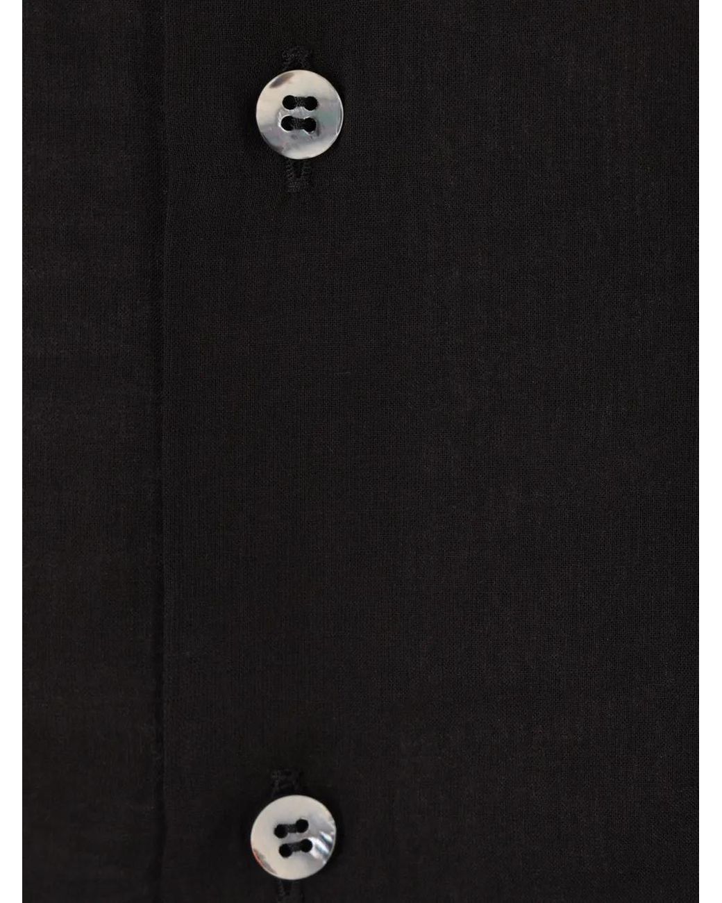 Magliano Black Cotton Shirt for men