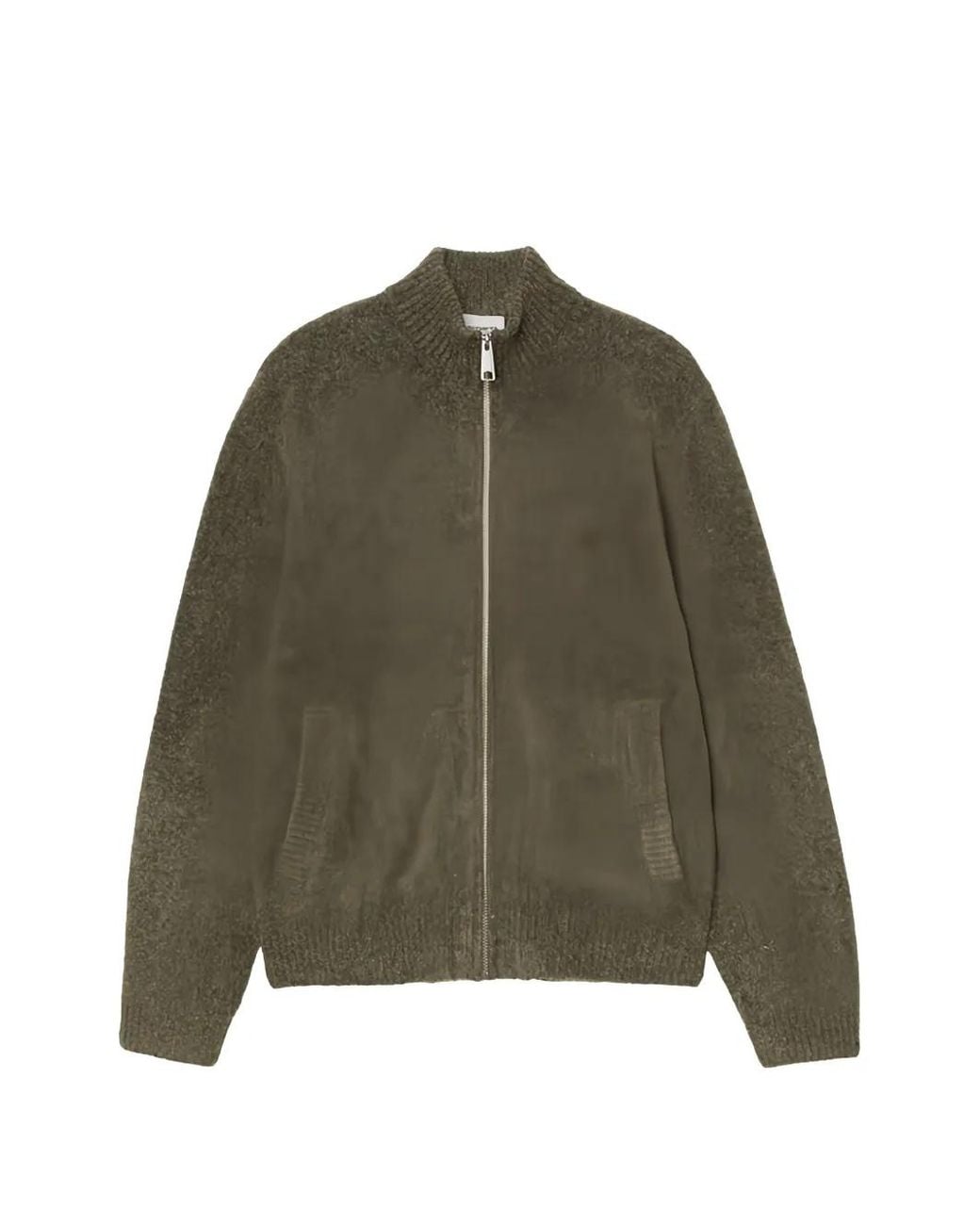 Carhartt Green Curtis Zip-Up Cardigan for men