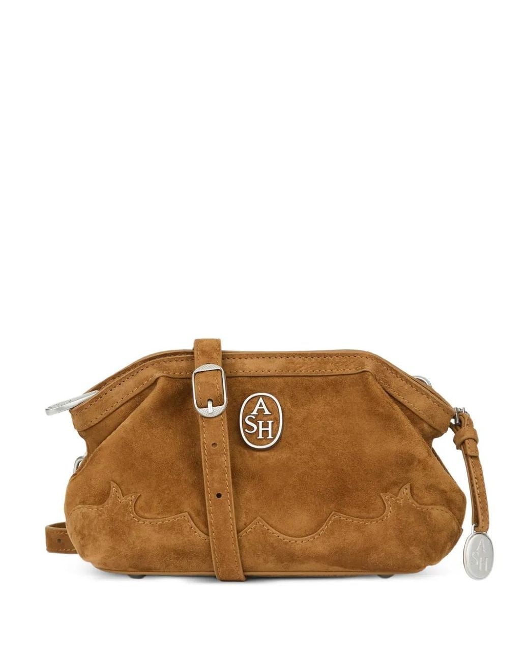 Ash Brown July Texas Clutch Bag