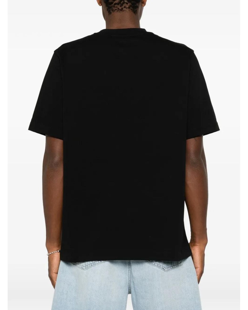 Casablanca Black Monde Perdu Tshirt for men