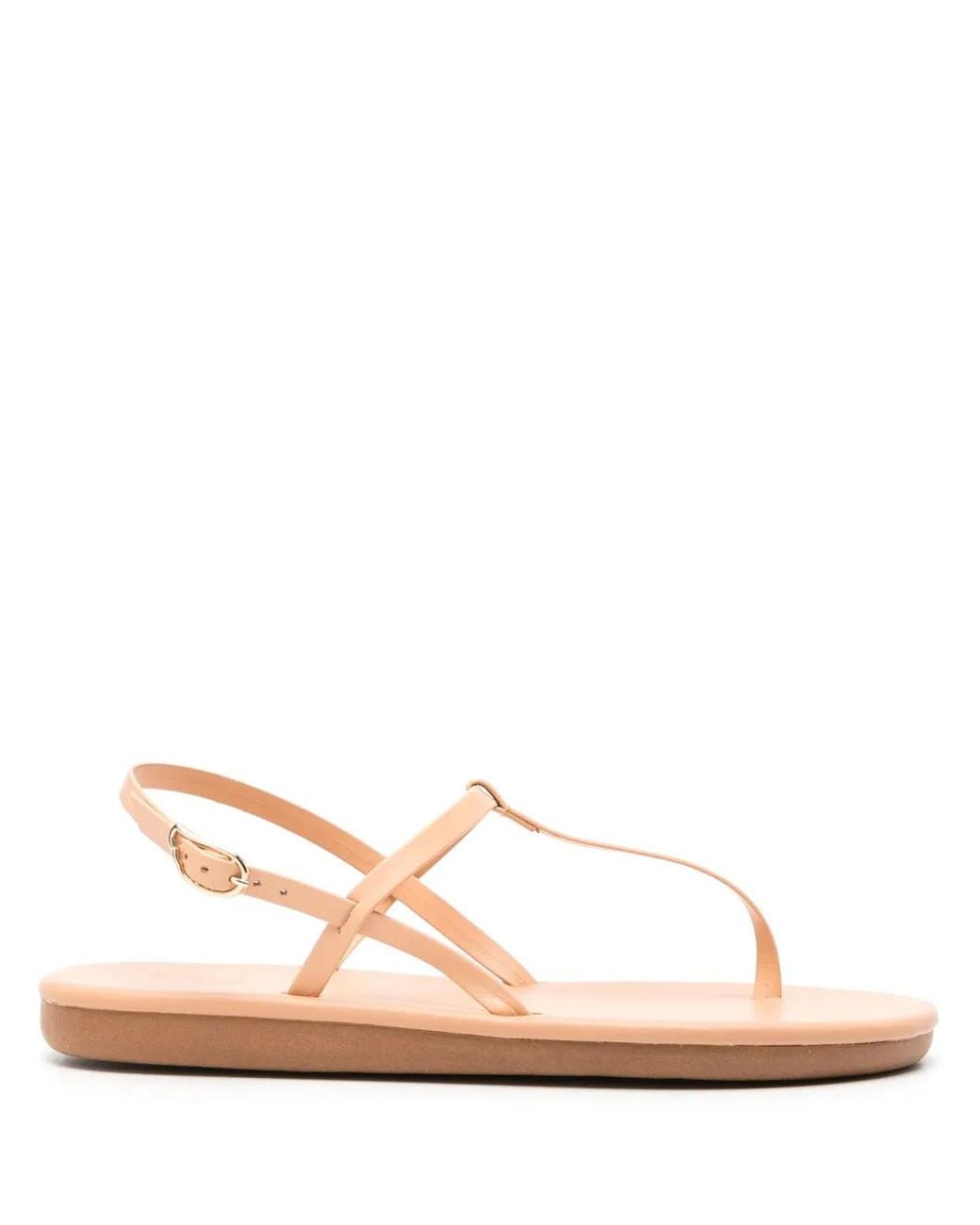 Ancient Greek Sandals Pink Sandales Lito En Cuir