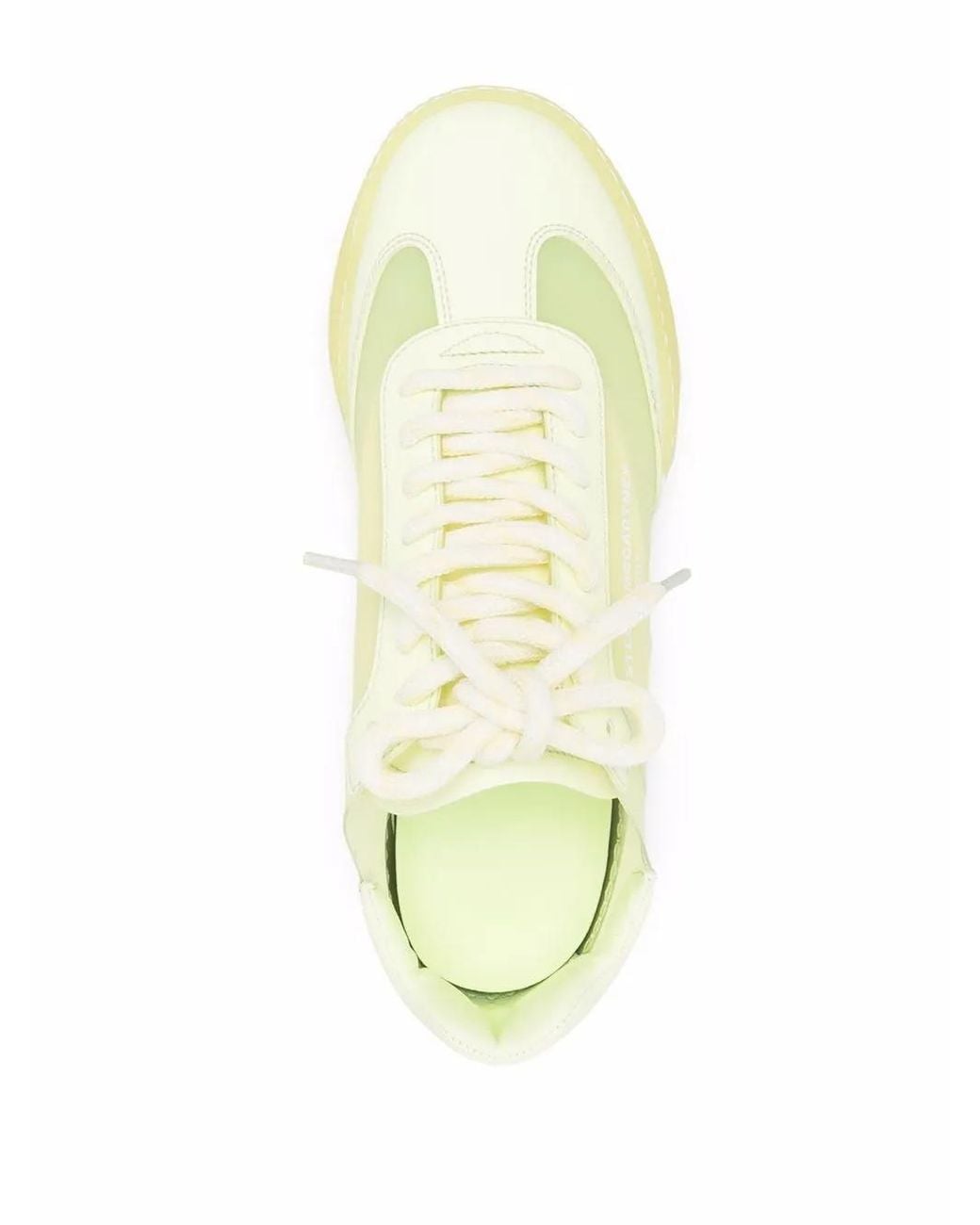 Stella McCartney Yellow Loop Low-top Sneakers