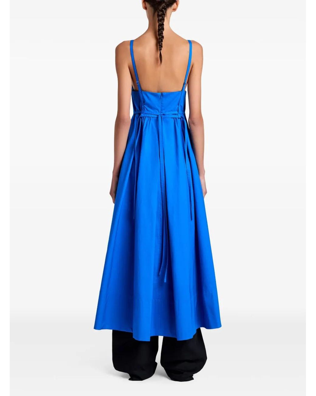 Proenza Schouler Blue Barker Dress