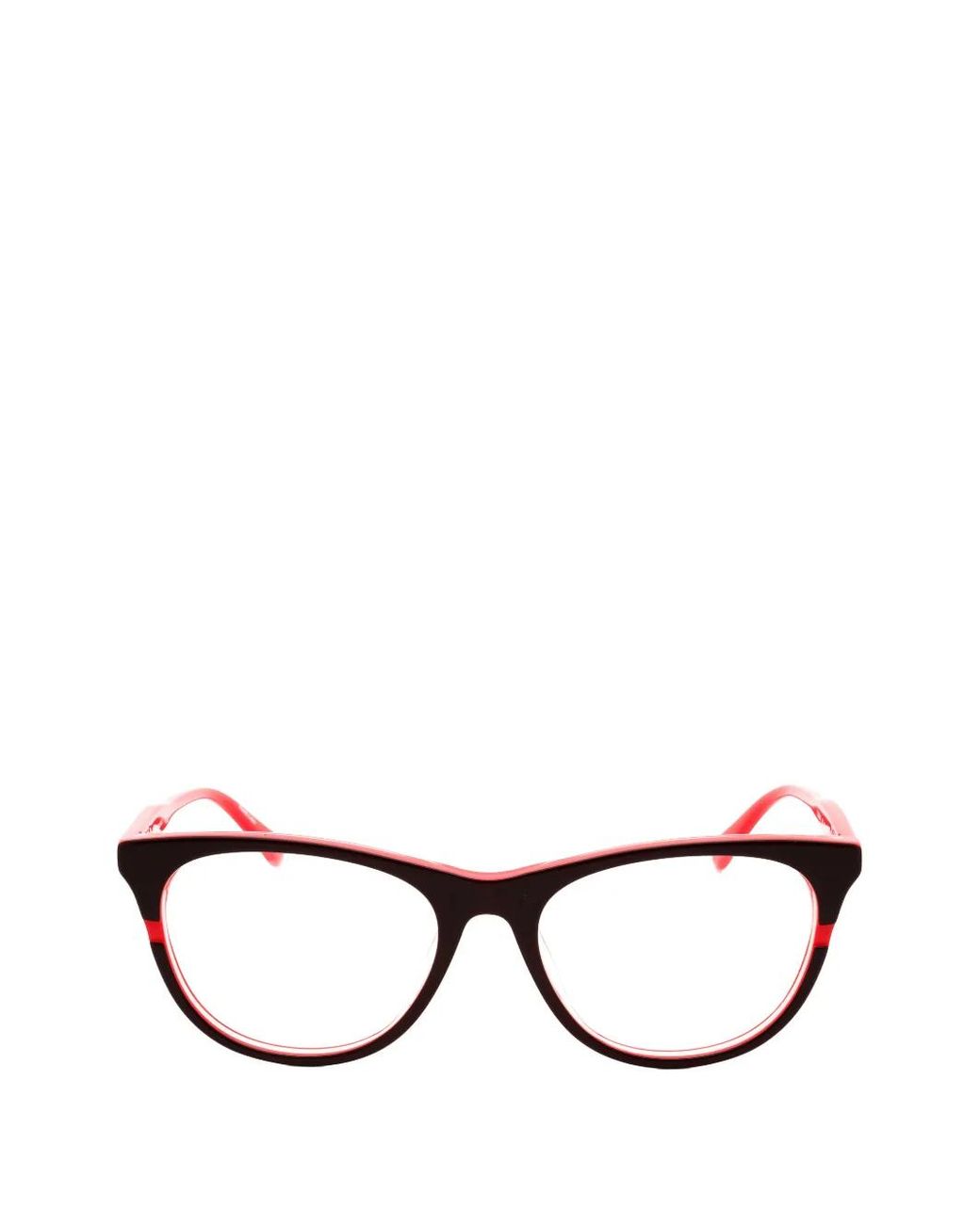Calvin Klein Black Cat-Eye Glasses