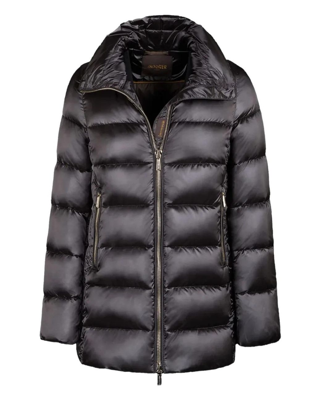 Cappotto Con Zip di Moorer in Black