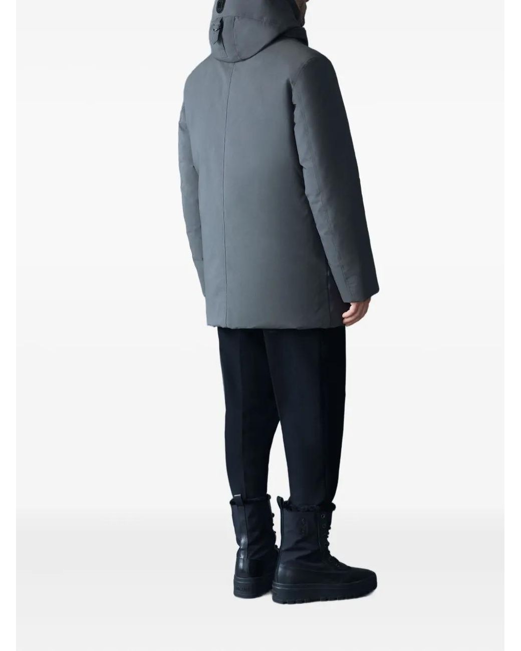 Mackage Gray Edward-Nfr Hooded Zip Jacket for men