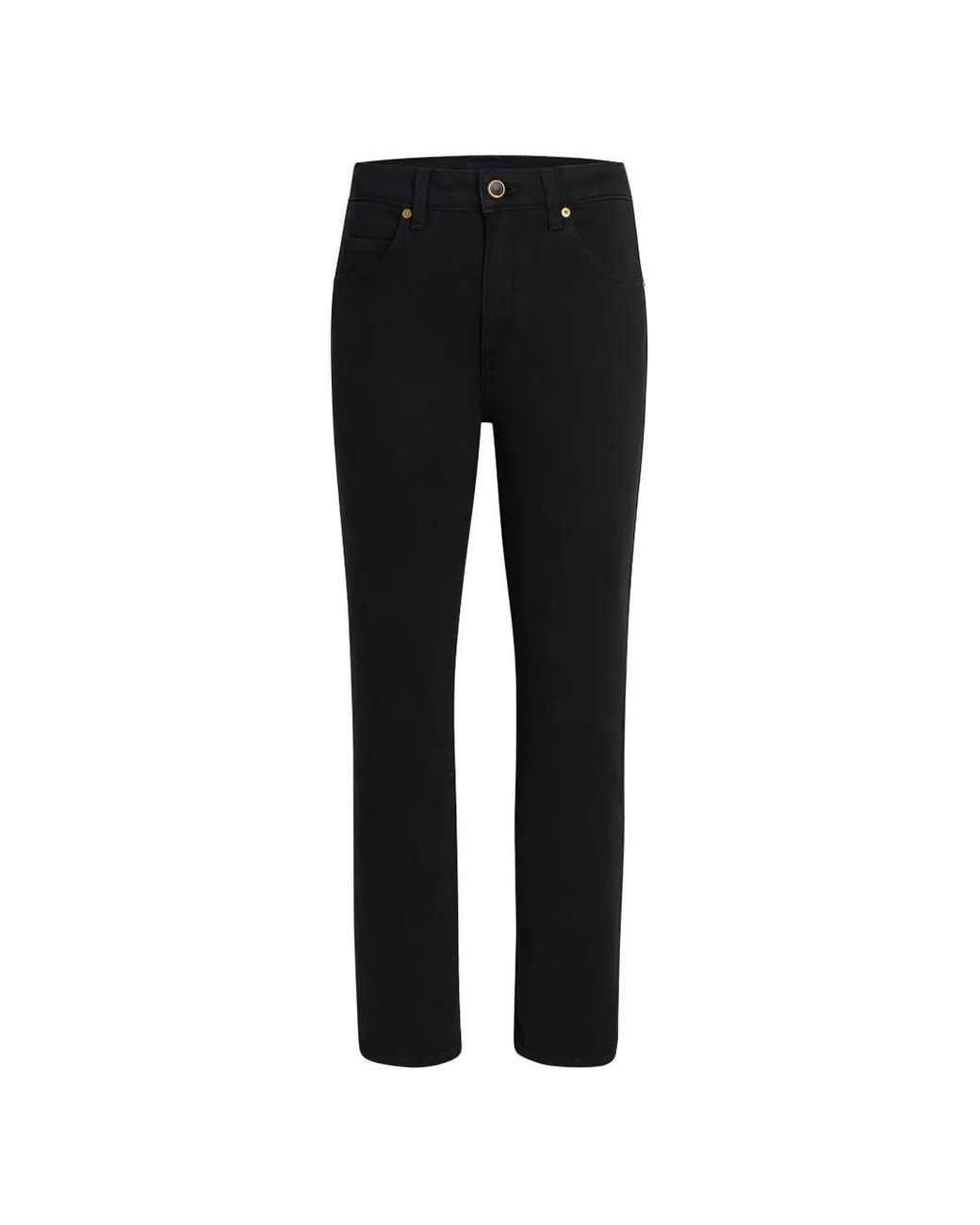 Khaite Black Vivian Stretch Trousers
