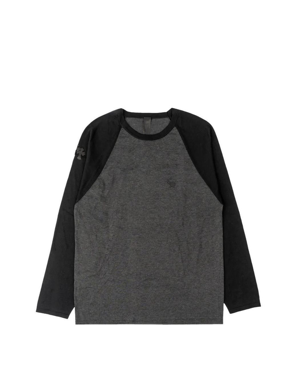 Chrome Hearts Black Logo-Embroidered Patch T-Shirt for men