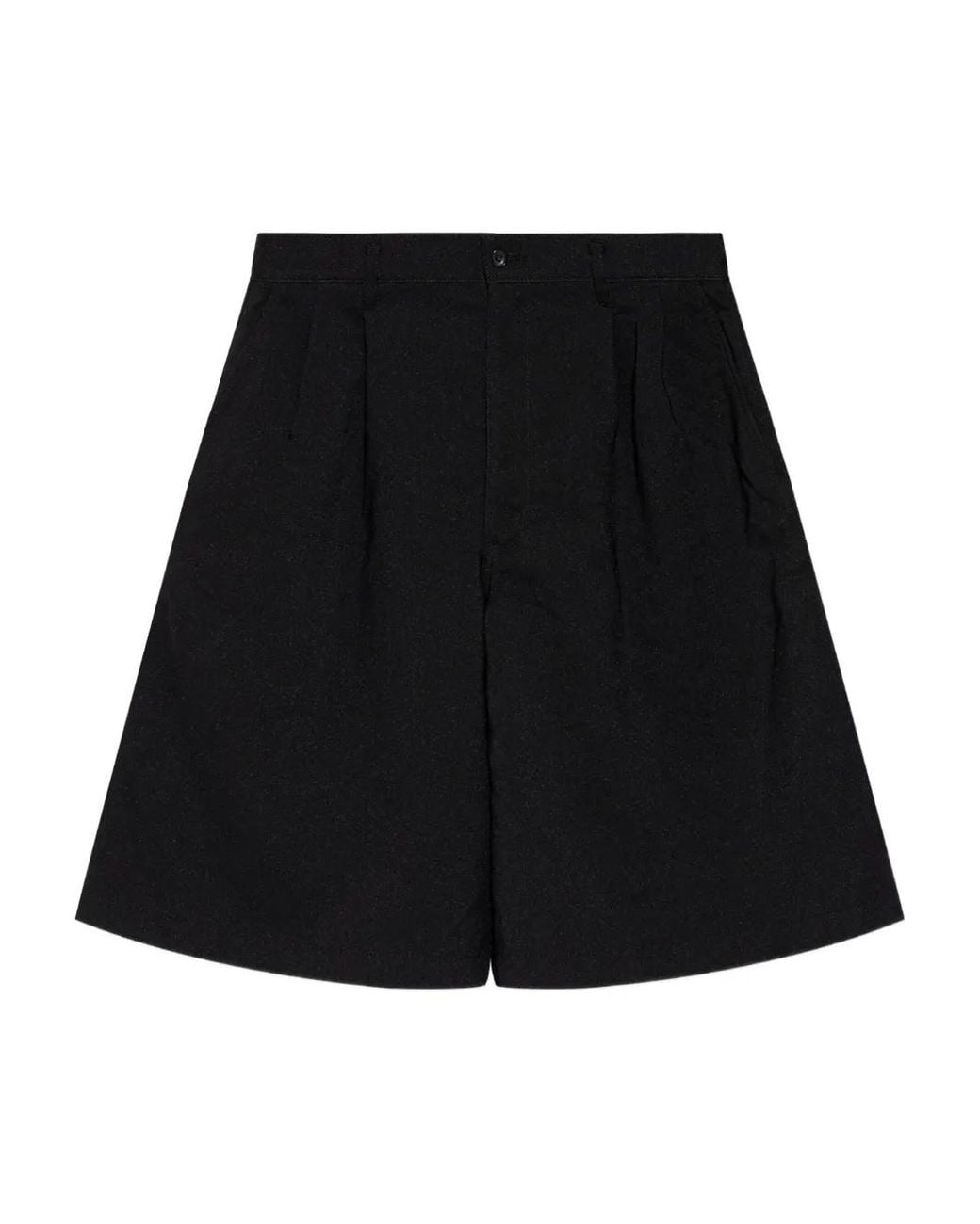 Bermudas Con Bolsillo De Parche Comme des Garçons de hombre de color Black