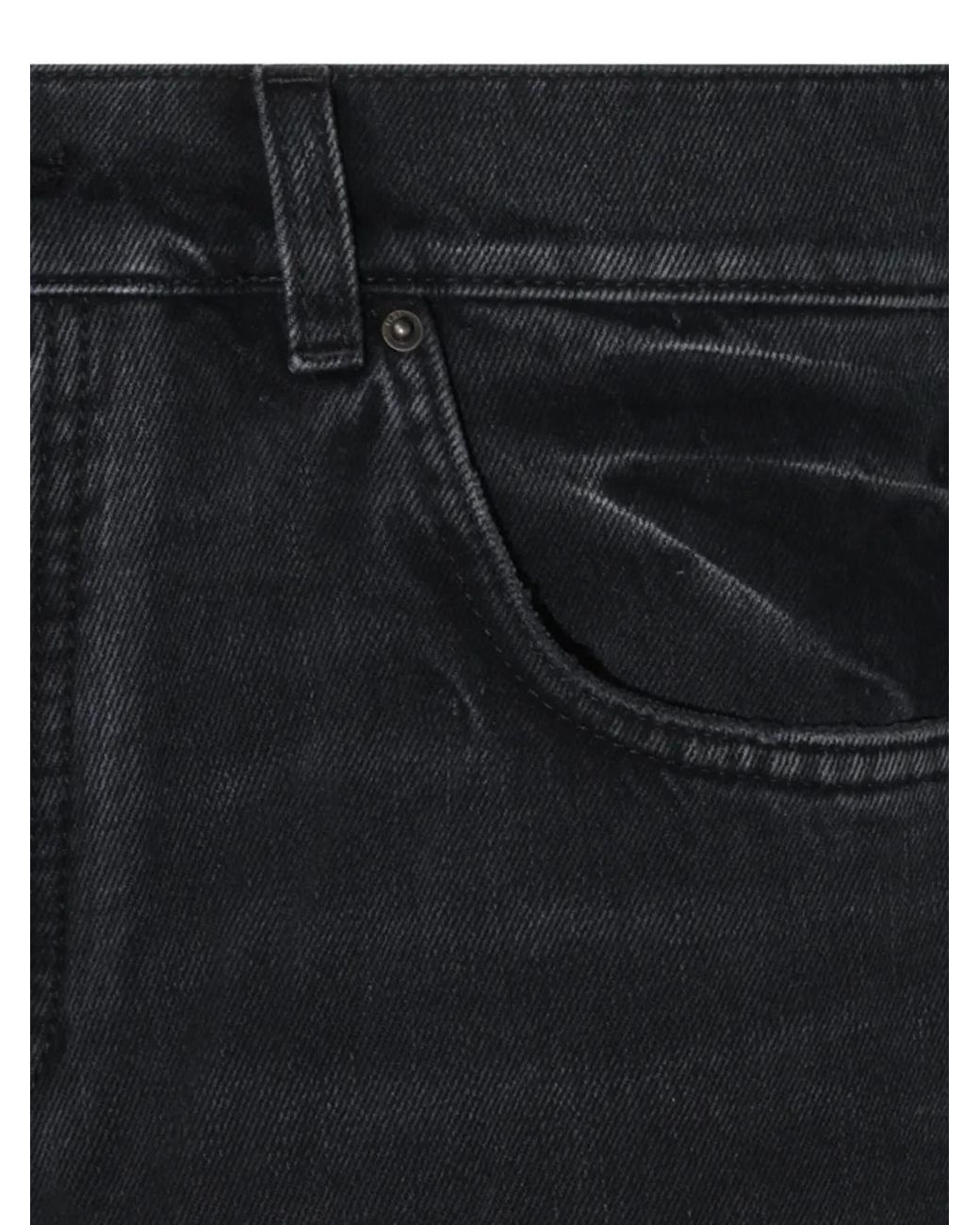 Amiri Black Crystal-Embellished Jeans for men