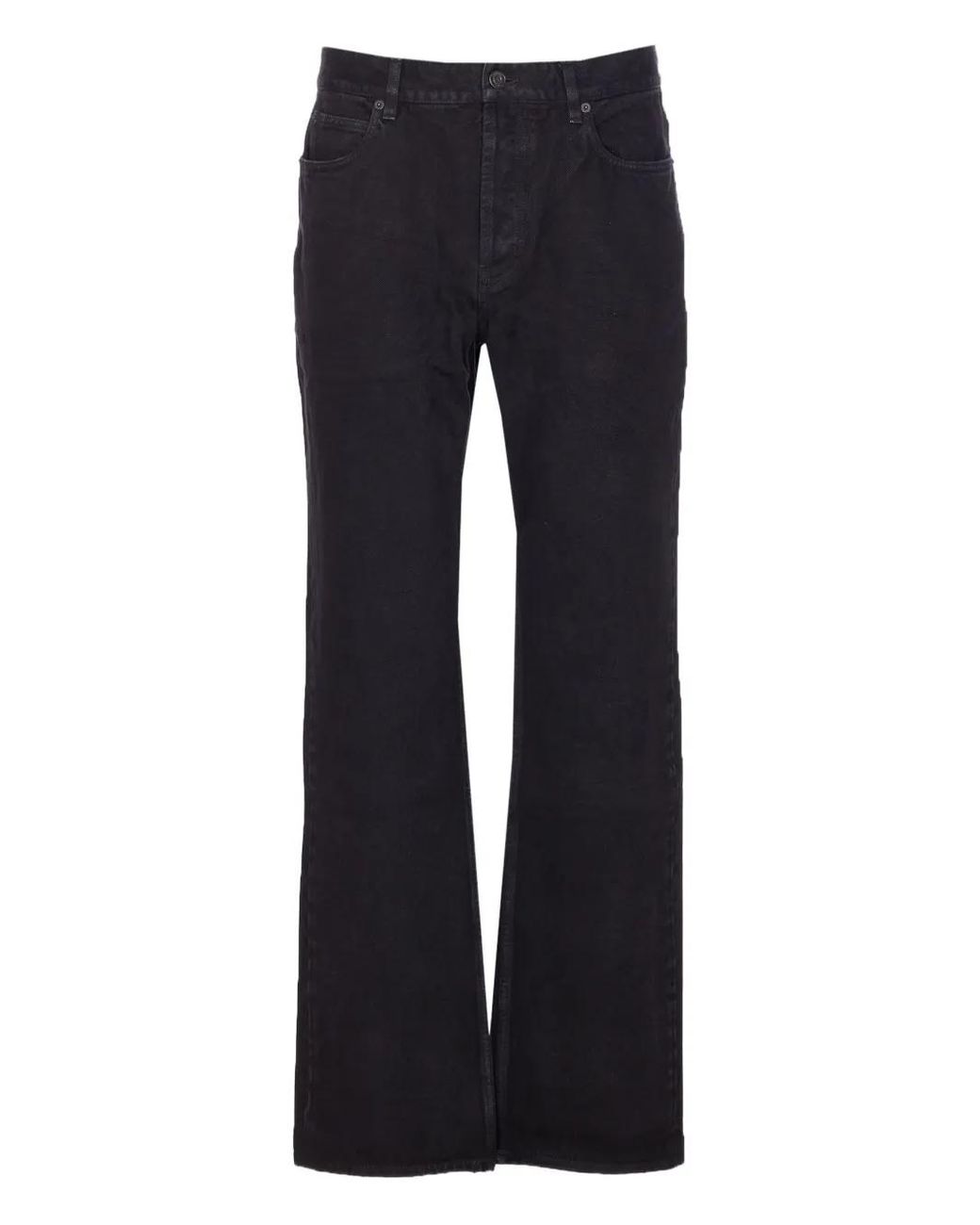 Saint Laurent Five-Pockets-Jeans Mit Logo-Patch in Blue für Herren