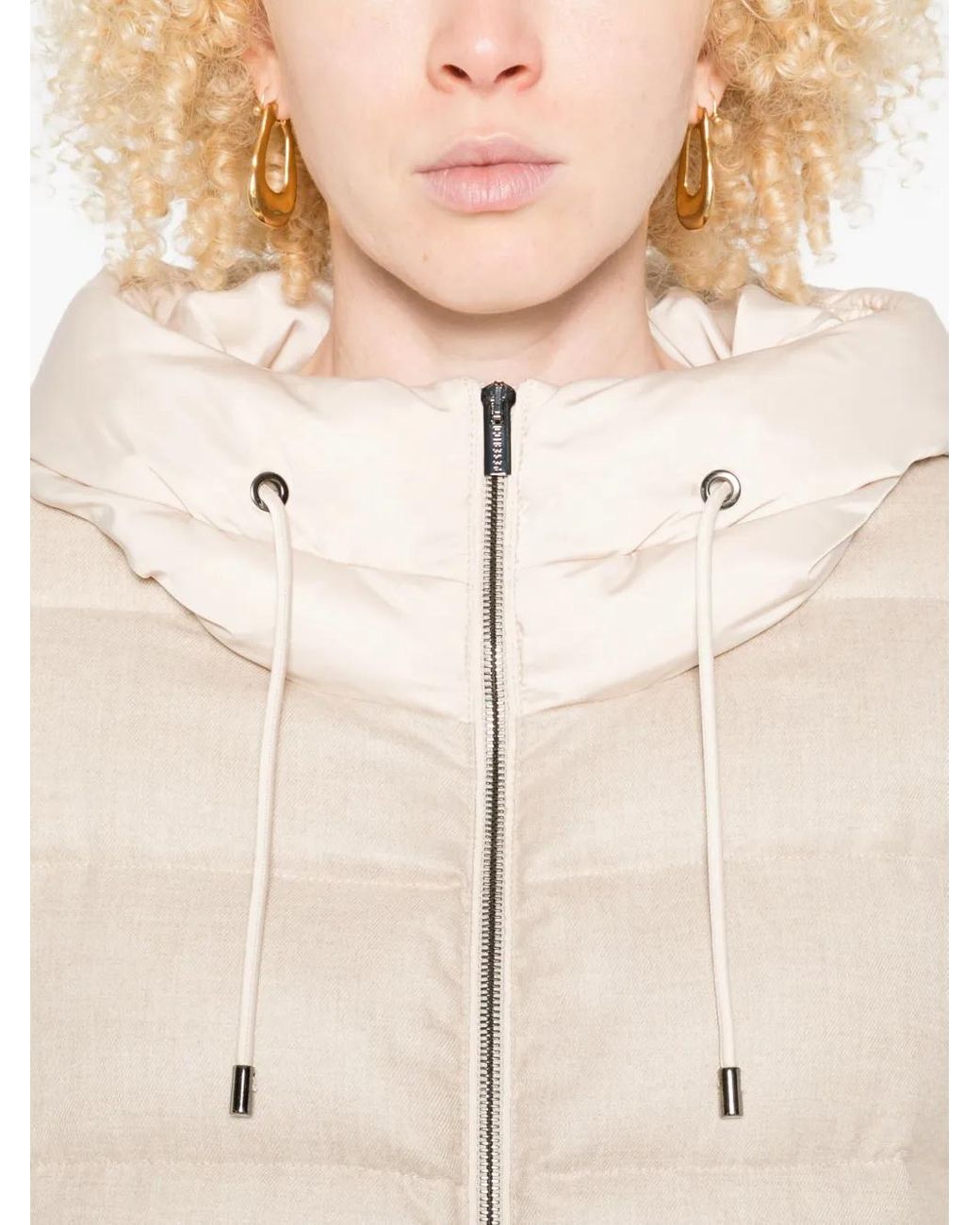 Peserico Natural Quilted Jacket