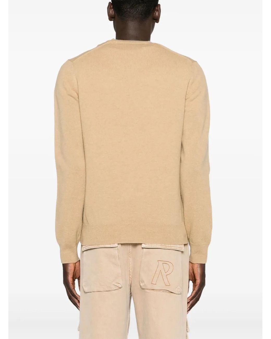 Pull À Patch Cœur COMME DES GARÇONS PLAY en coloris Natural