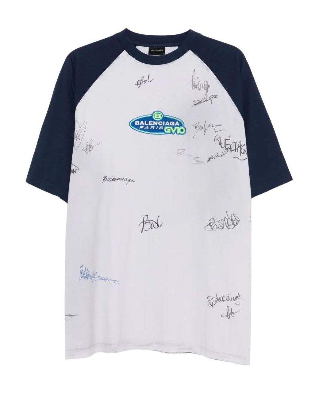 Balenciaga Blue Banana T-Shirt for men