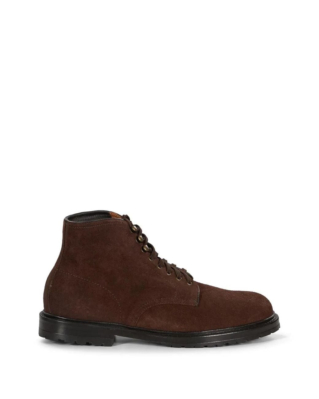 Sebago Brown Wilson Rrs Suede Ankle Boots for men