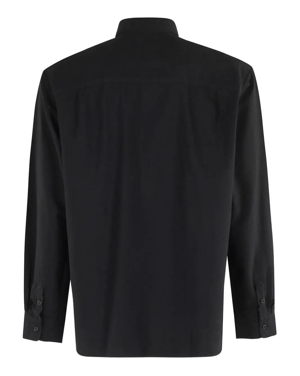 A.P.C. Black Cohan Button-Down Pocket Shirt for men