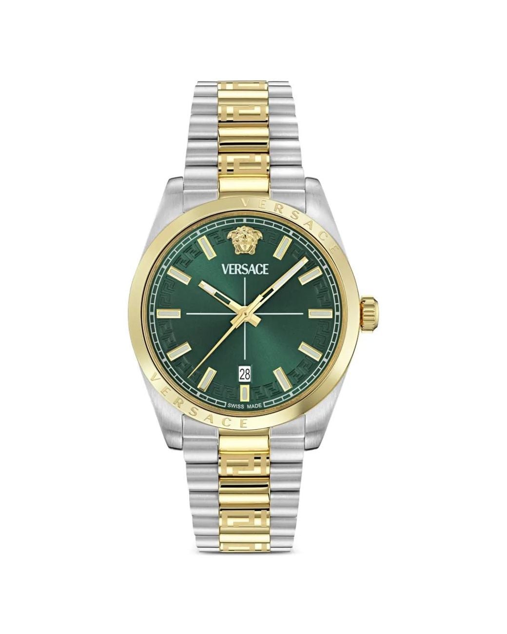 Versace Metallic Millennium Gent Medusa 40Mm Watch for men