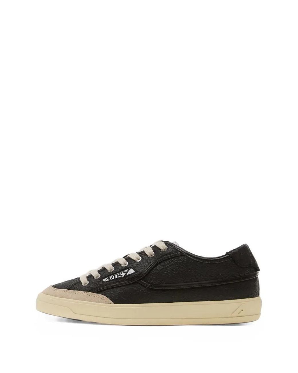 Autry Black Windscape Panelled Sneakers for men