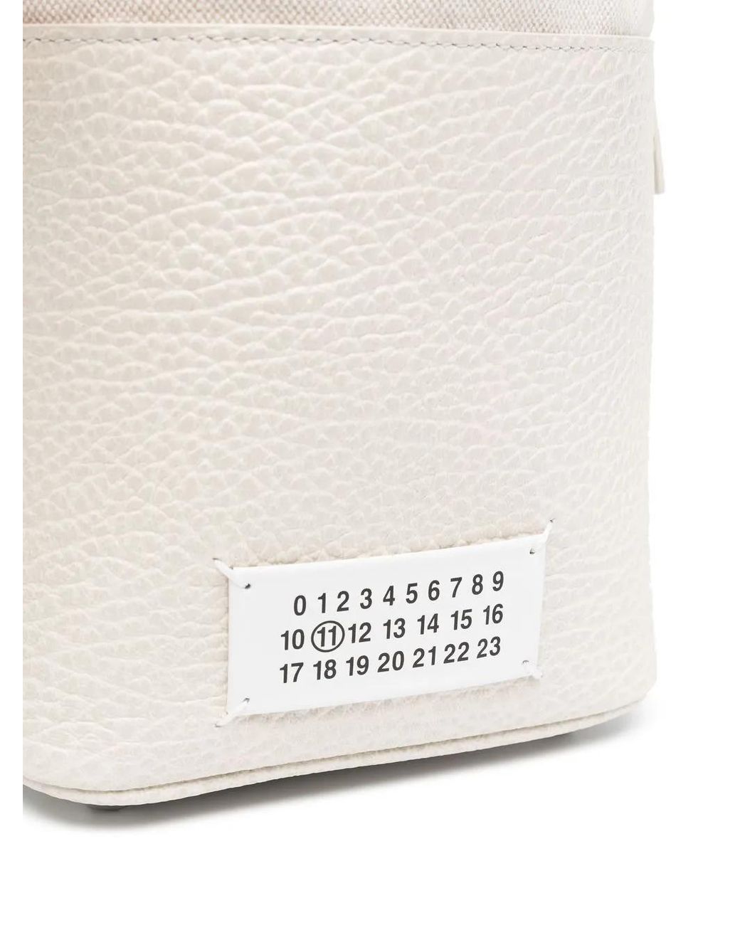 Maison Margiela White 5Ac Small Bucket Bag