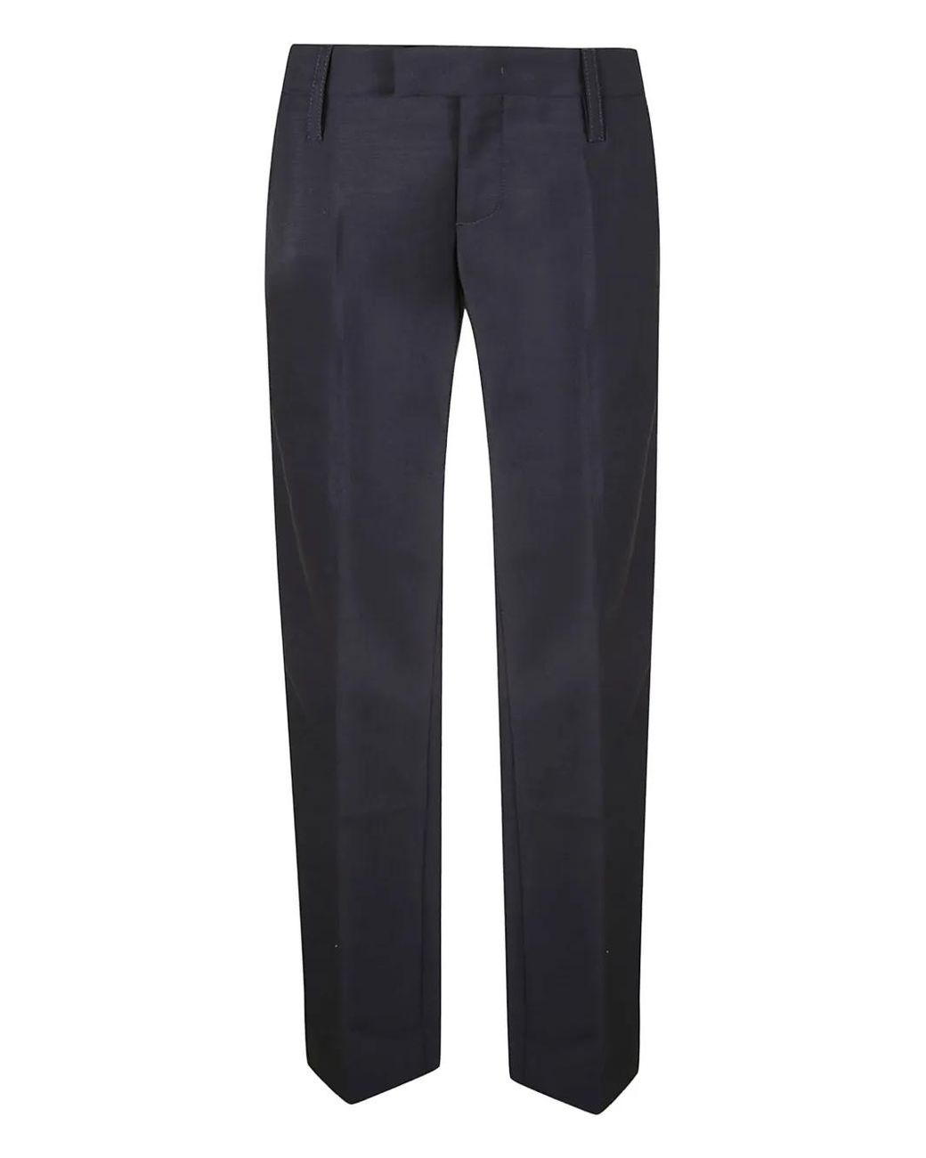 Miu Miu Blue Embroidery Trousers