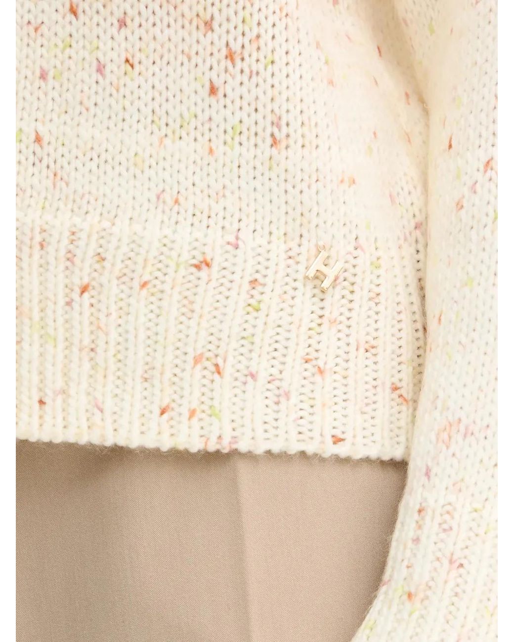 Silvian Heach Natural Crew-Neck Sweater
