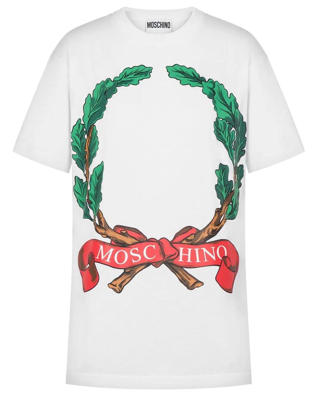 Moschino White T-Shirt With Print