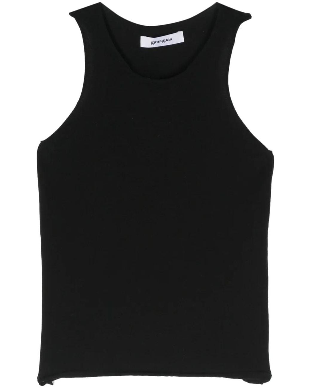 GIMAGUAS Black Galu Sleeveless Top