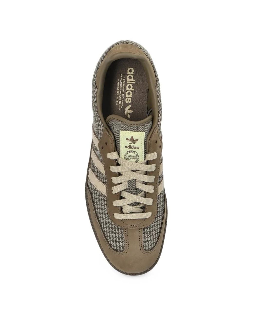 Adidas Brown Samba Og Sneakers for men