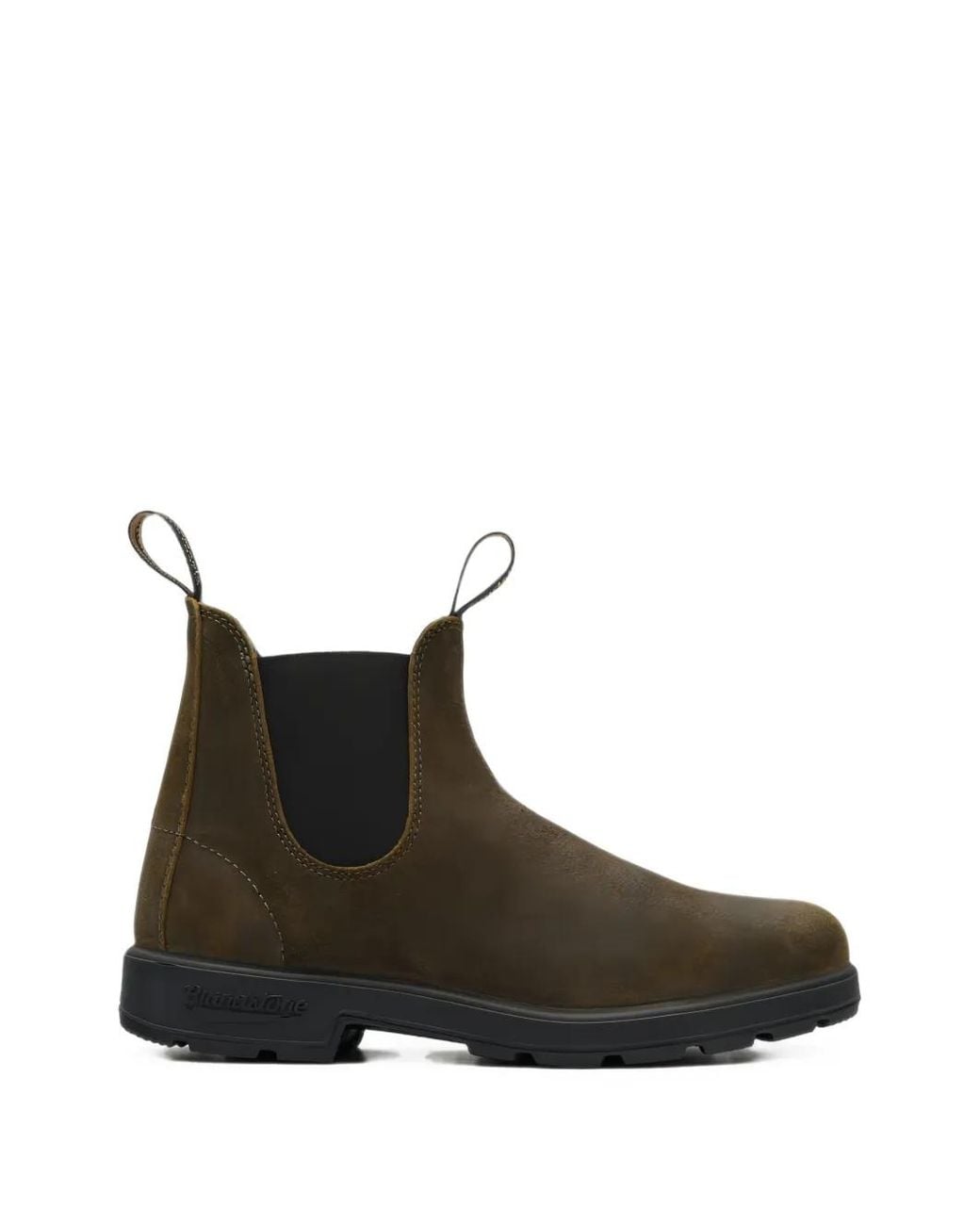 Blundstone Brown Waxed Suede Boots for men