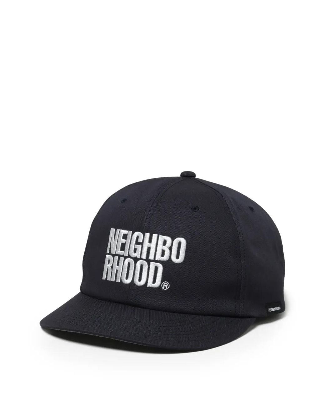 Neighborhood Black Embroidered Cap for men
