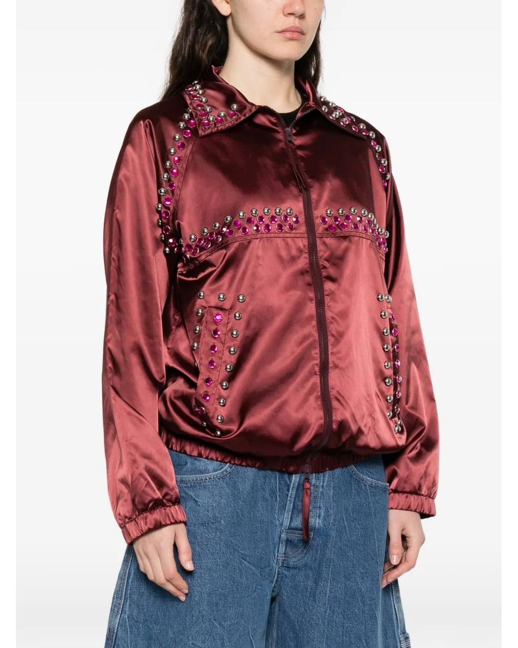 P.A.R.O.S.H. Embellished Collared Jacket