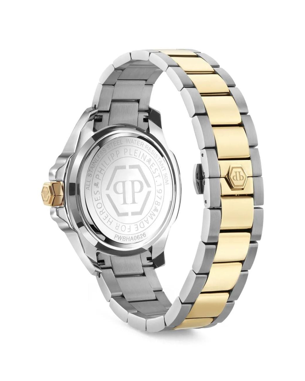 Philipp Plein Metallic Plein Majesty 45Mm Watch for men