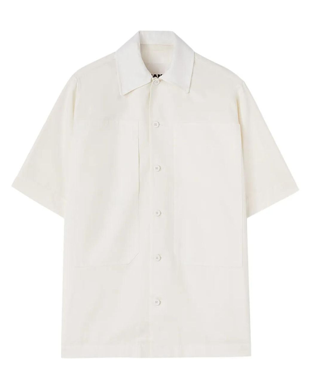 Jil Sander White Layered Button-Up Shirt for men