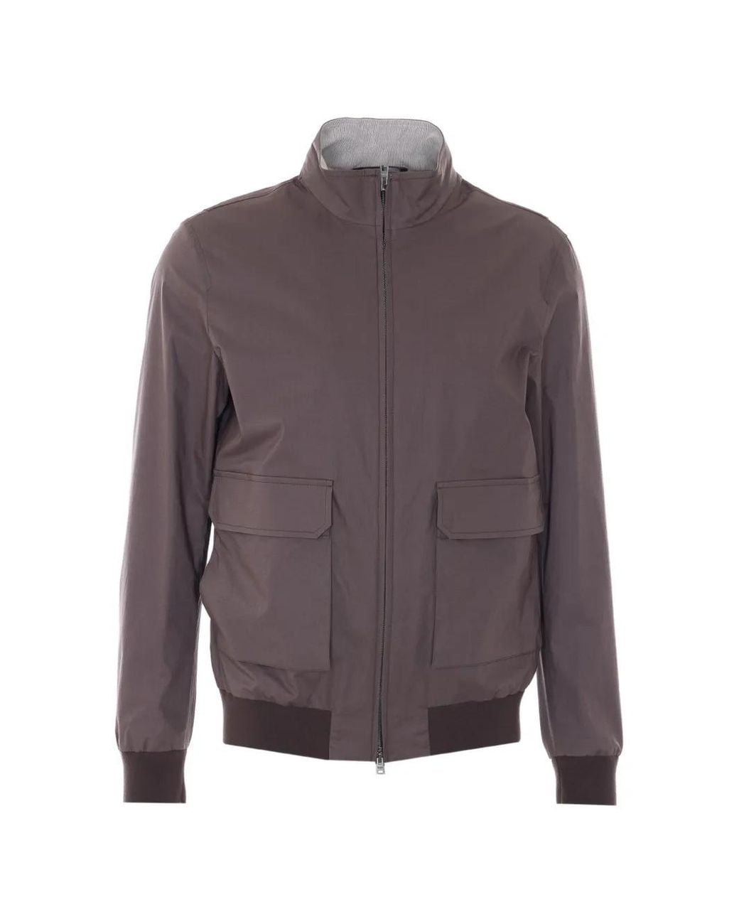 Herno Jacke Mit Reißverschluss in Purple für Herren