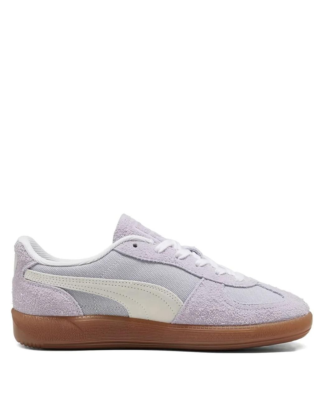 PUMA White Palermo Sneakers