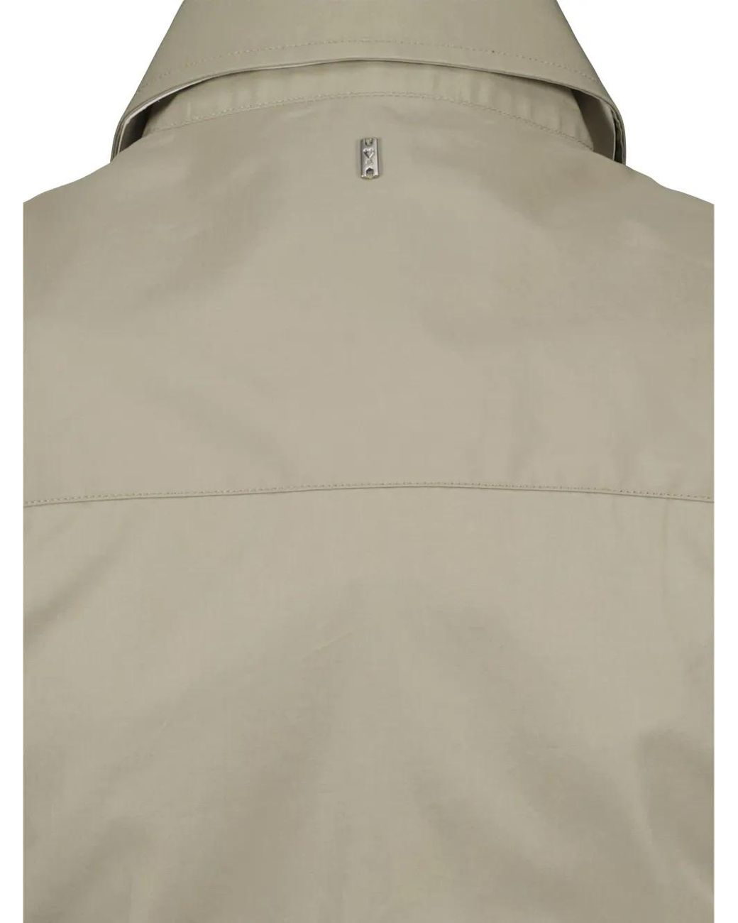 AMI Katoenen Blouse in het Gray