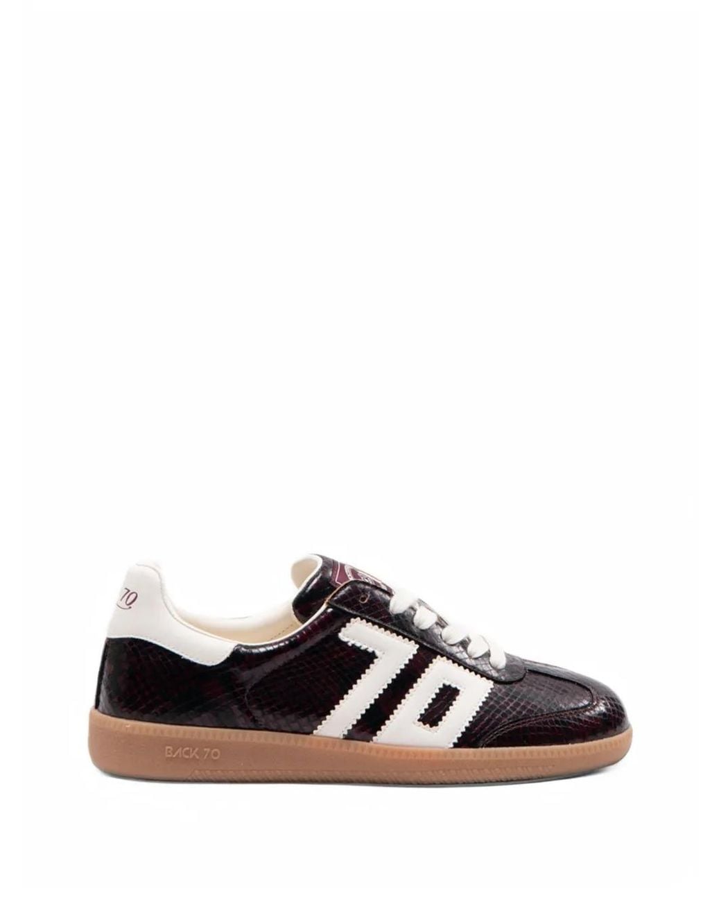 Back 70 White Cloud Snake Sneakers