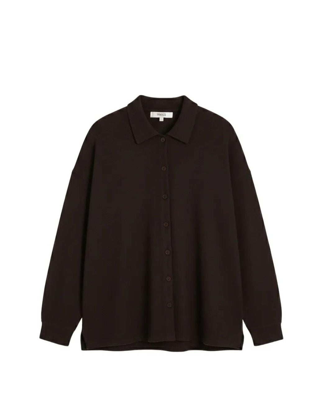 Chinti & Parker Black Button-Up Collared Cardigan