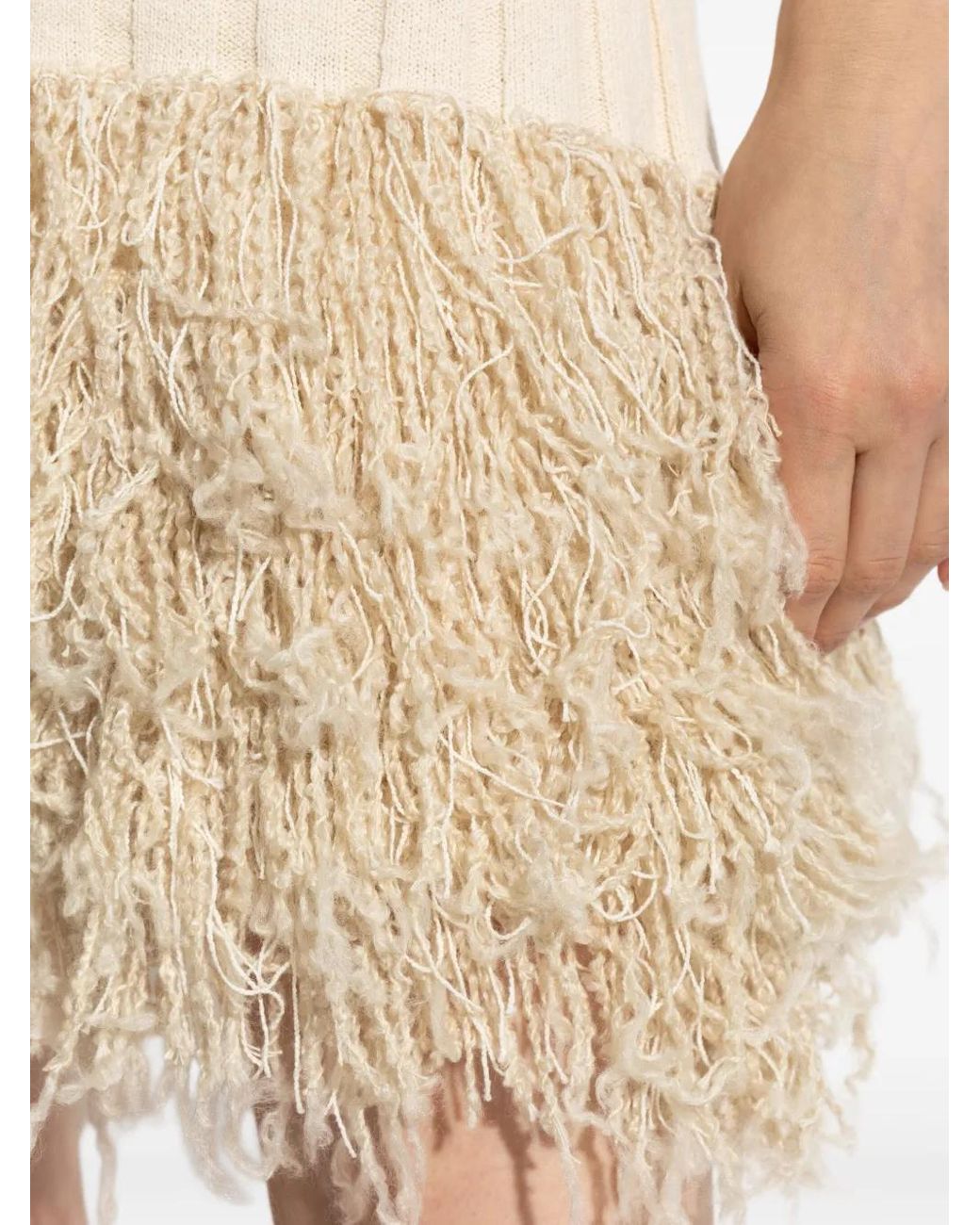By Malene Birger Lina Mini Dress in Natural | Lyst By Malene Birger Lina Mini Dress in Natural | Lyst